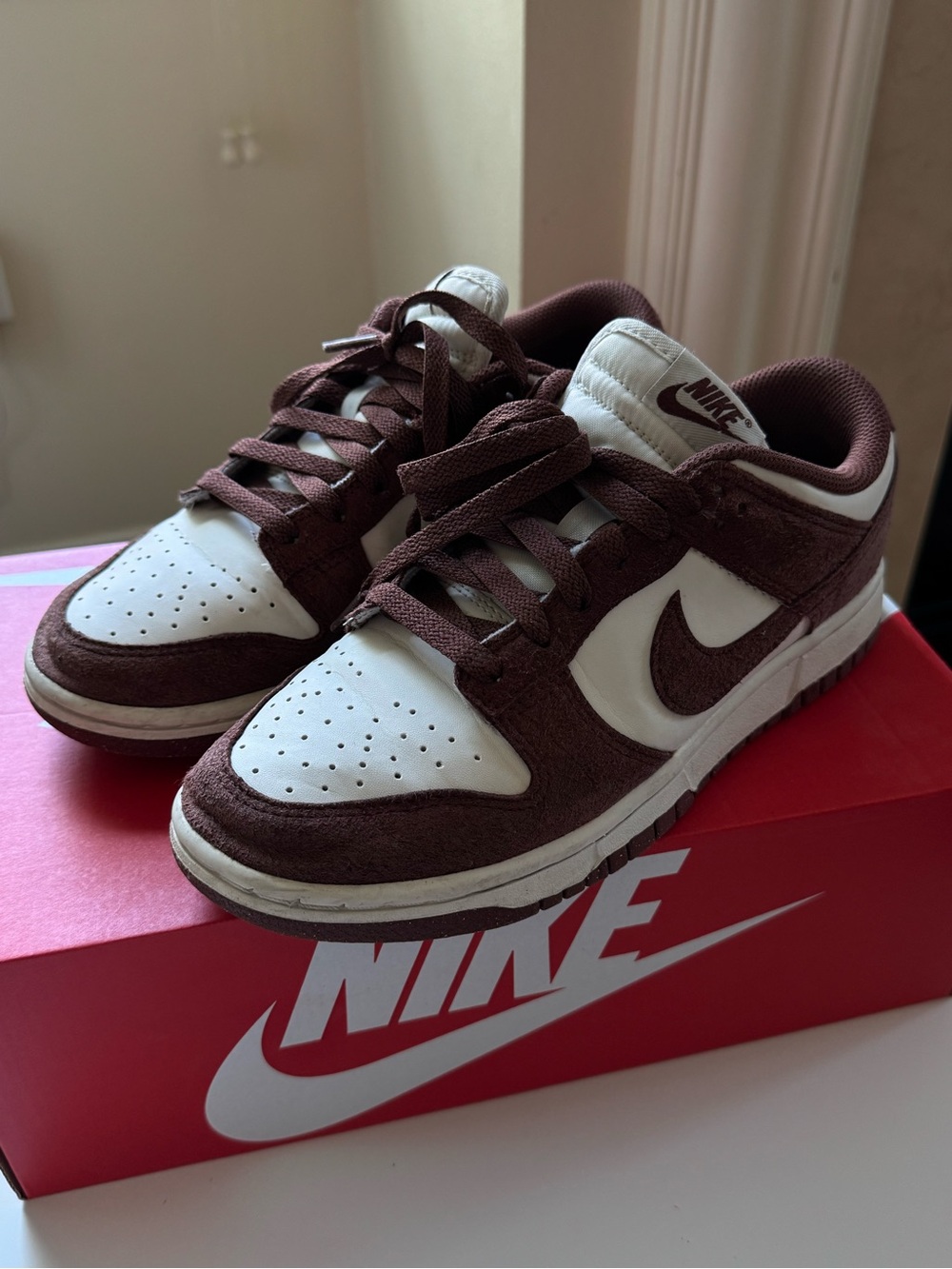 Nike Dunk Low “Dark Team Red” Suede Women’s Size 7.5 | EU 38.5